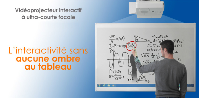 interactieve videoprojector eBeam + NEC